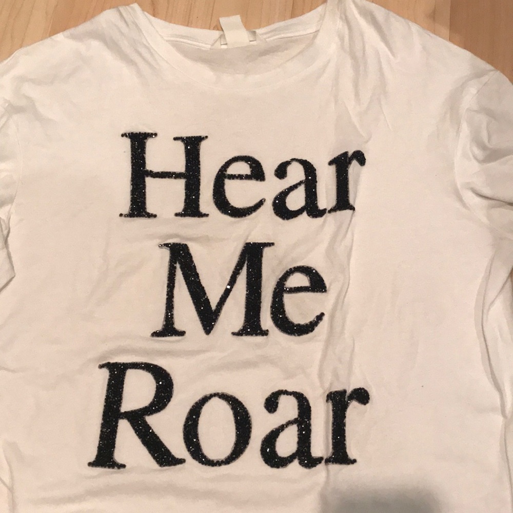 Hear me roar tee
